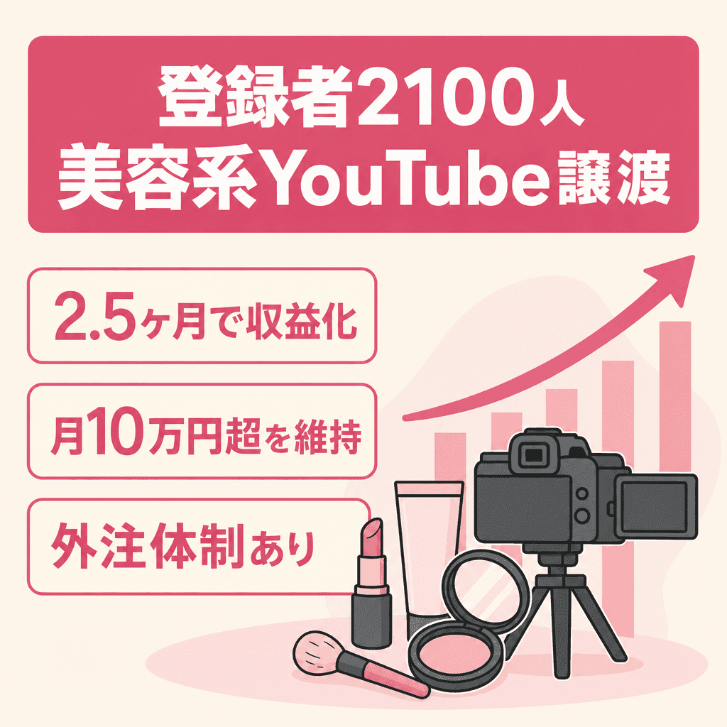 ビジネス・副業・投資のYouTubeチャンネル案件