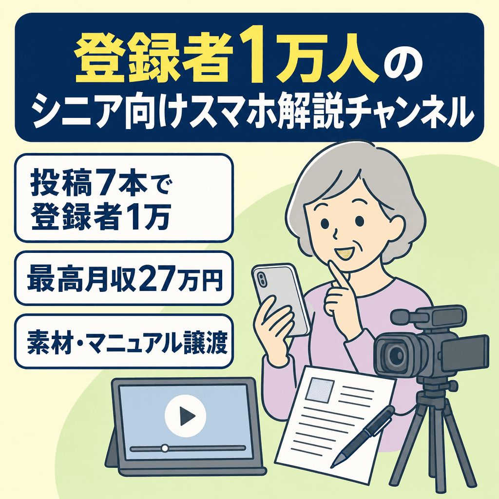 教育・学習のYouTubeチャンネル案件