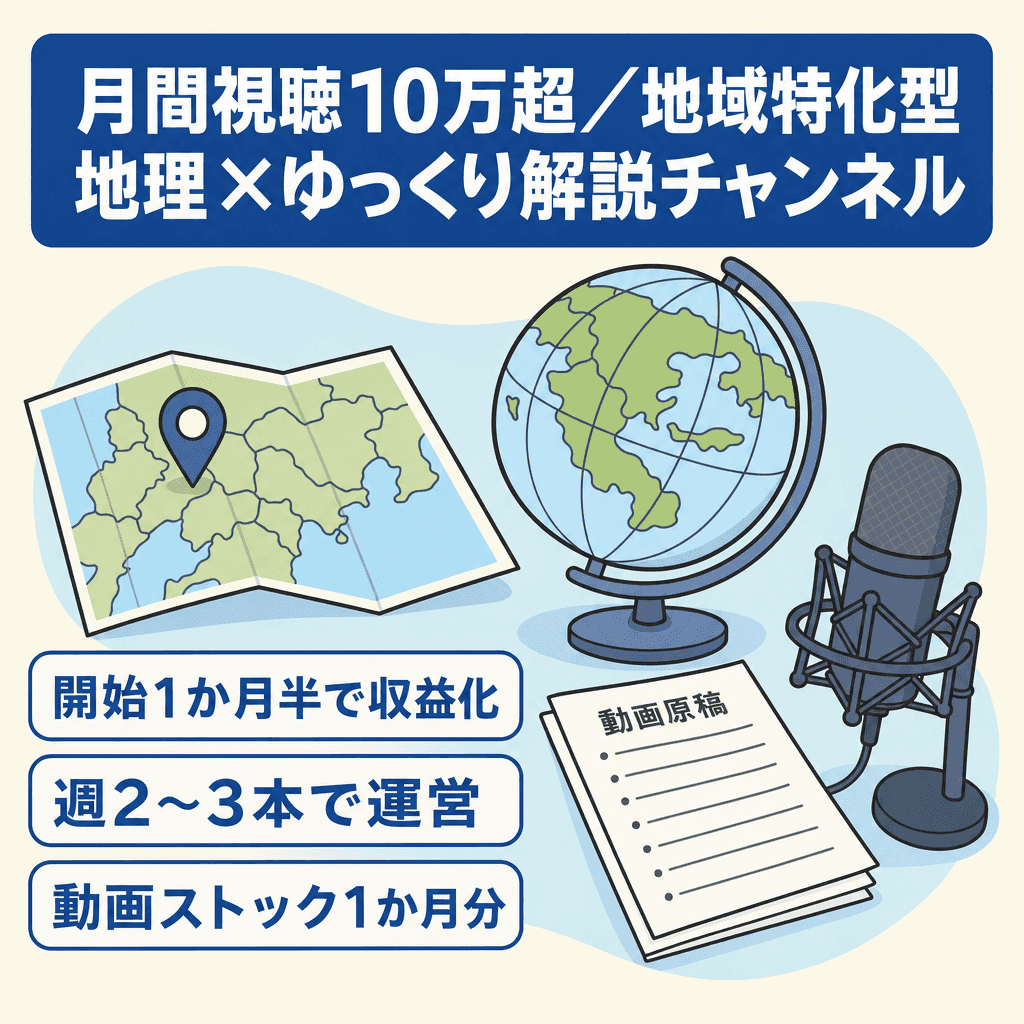 教育・学習のYouTubeチャンネル案件