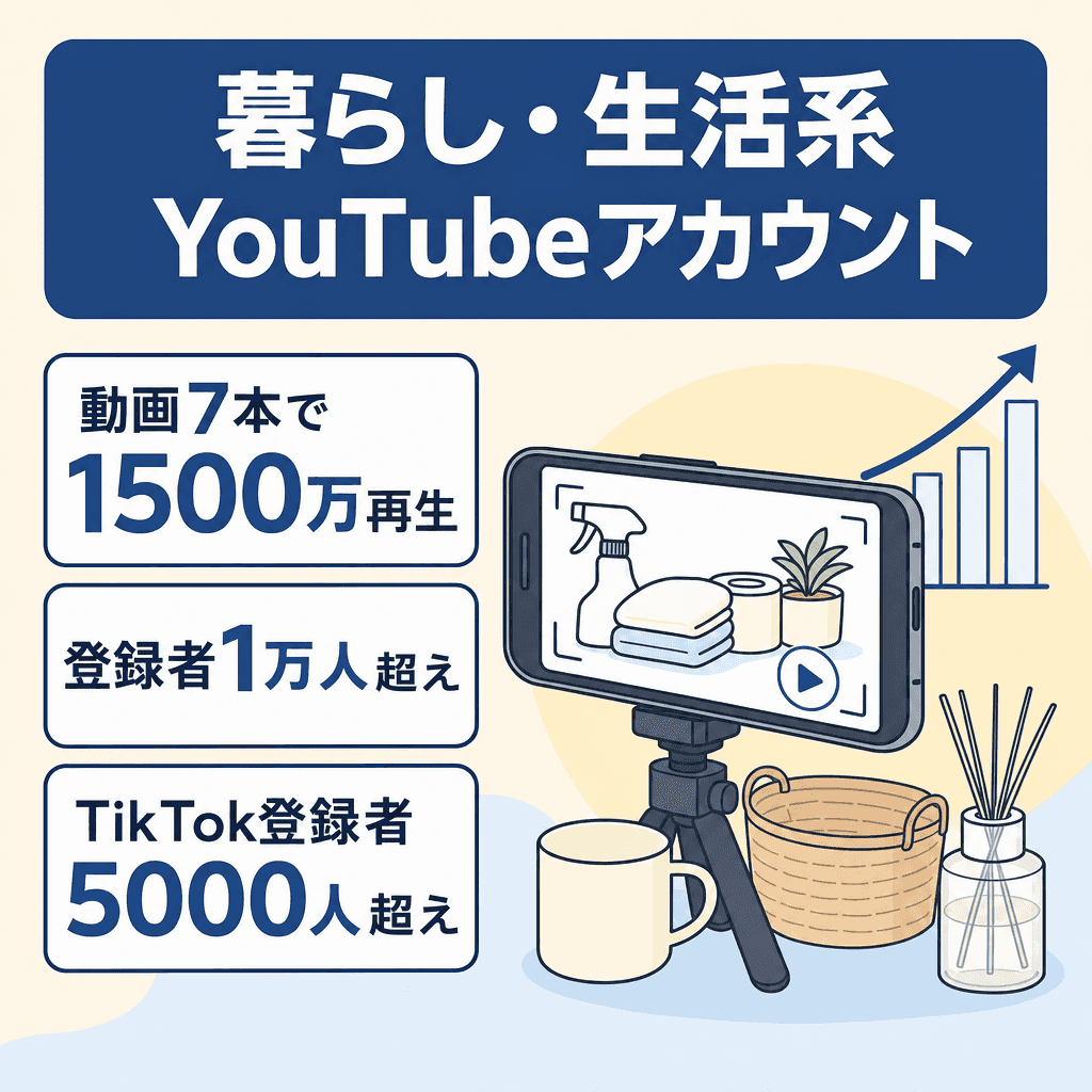 ライフスタイル・VlogのYouTubeチャンネル案件