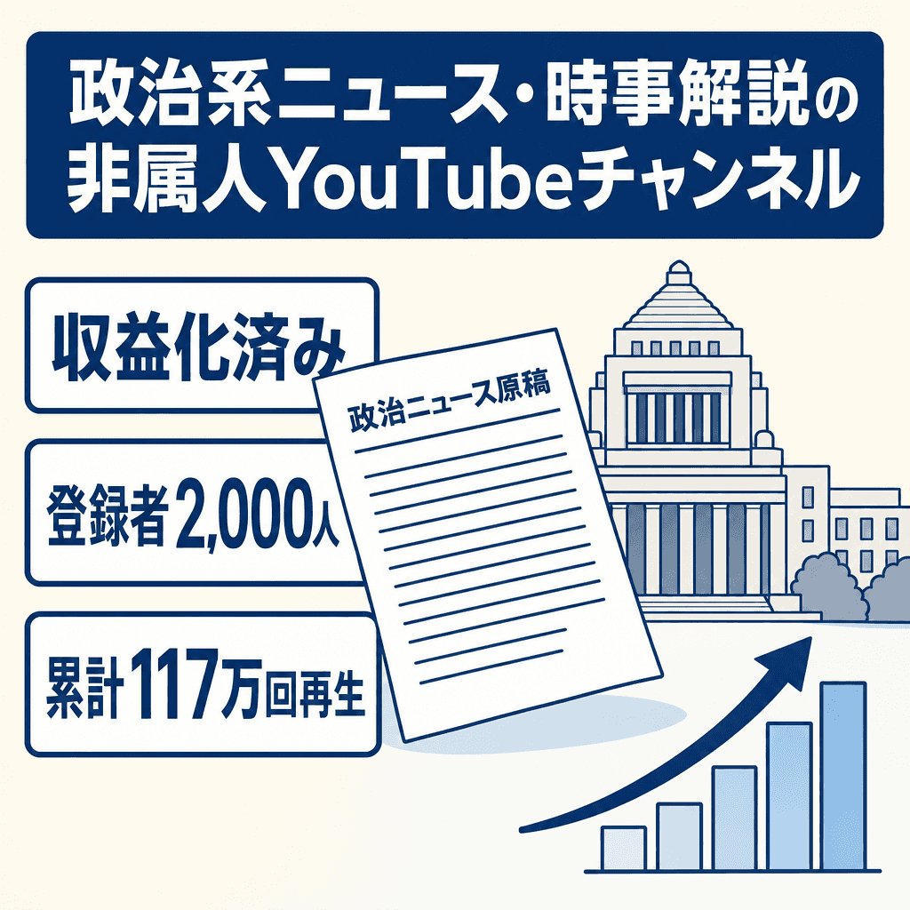 ビジネス・副業・投資のYouTubeチャンネル案件