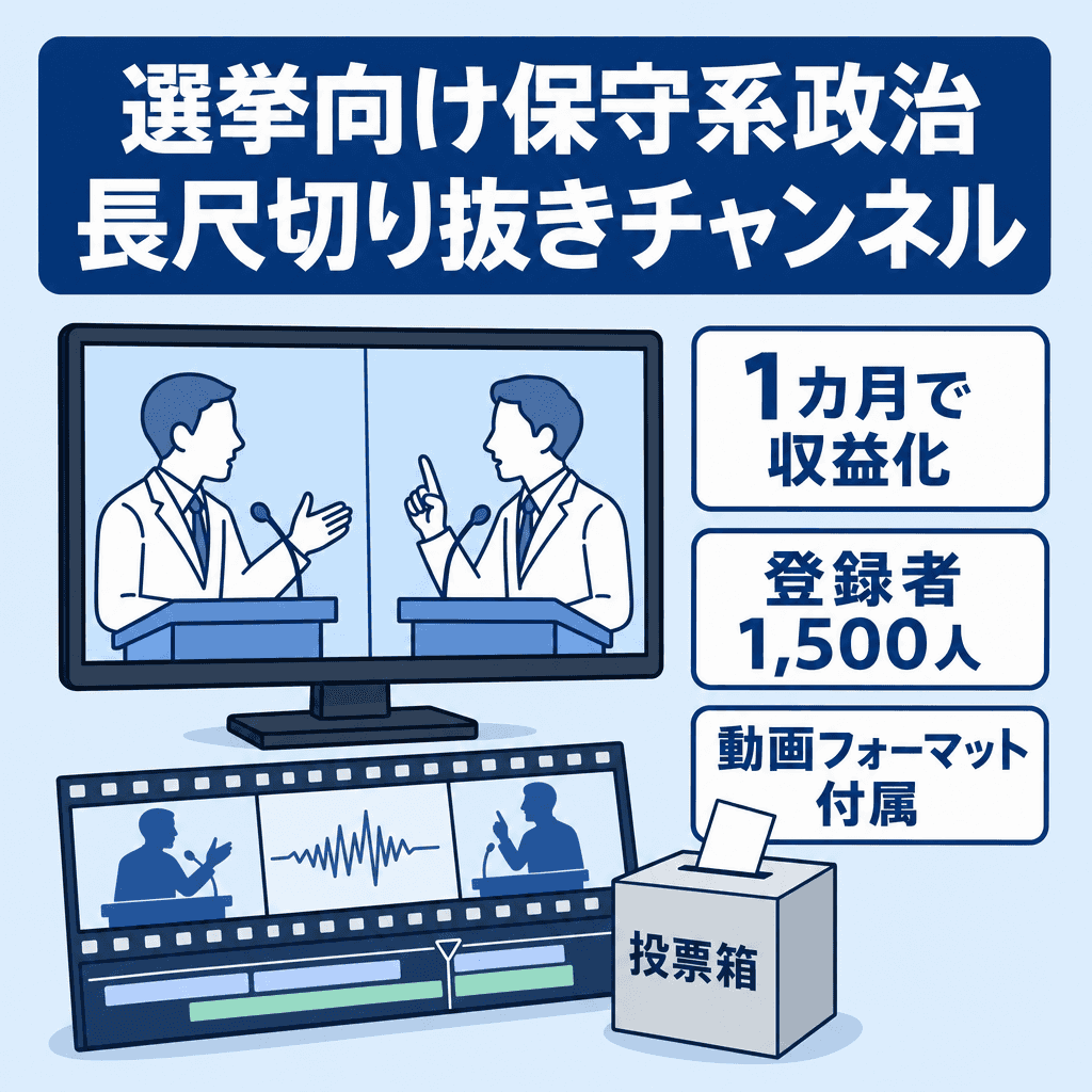 ビジネス・副業・投資のYouTubeチャンネル案件