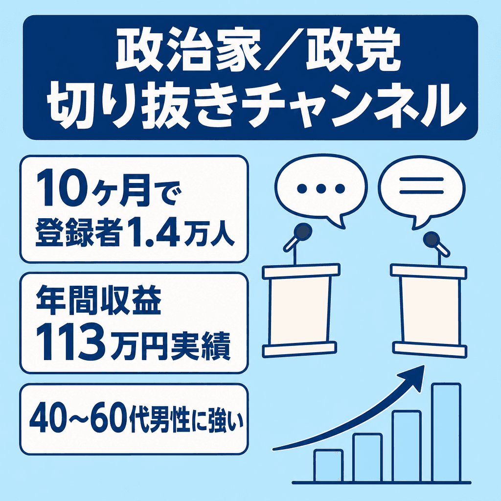 ビジネス・副業・投資のYouTubeチャンネル案件