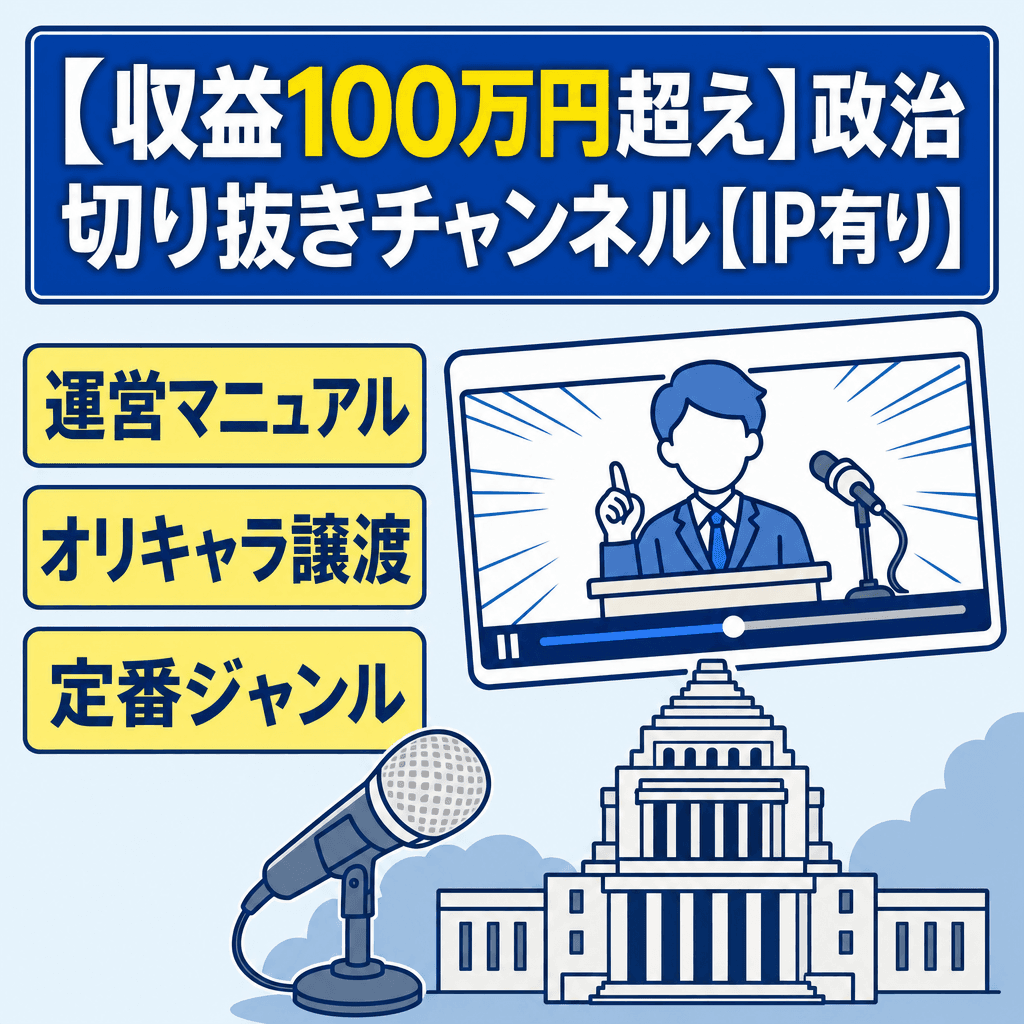 ニュース・解説のYouTubeチャンネル案件