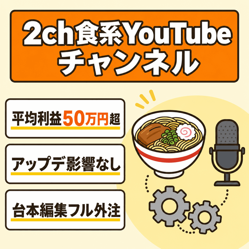 料理・グルメのYouTubeチャンネル案件
