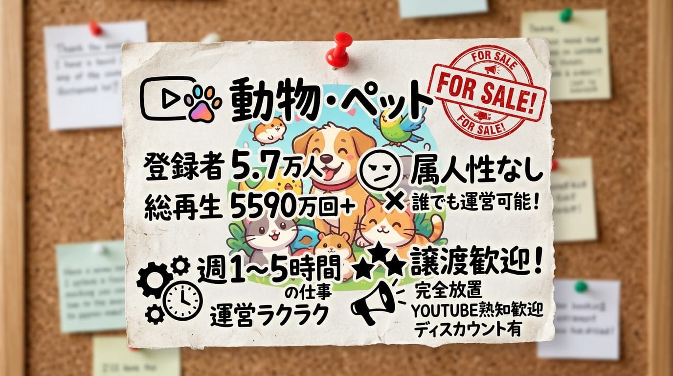動物・ペットのYouTubeチャンネル