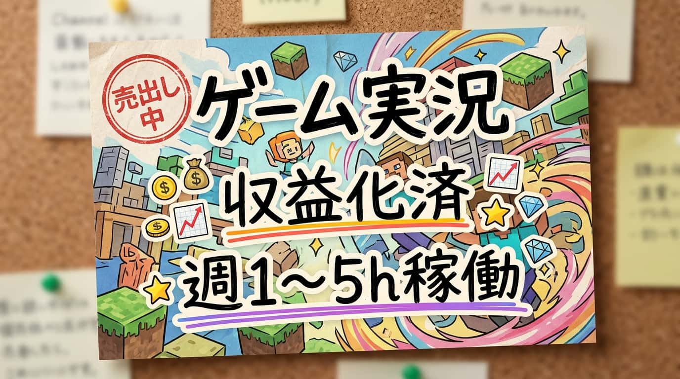 ゲーム・実況のYouTubeチャンネル案件