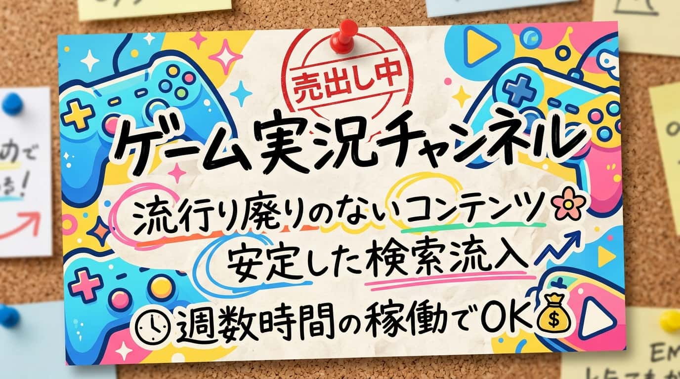 ゲーム・実況のYouTubeチャンネル案件