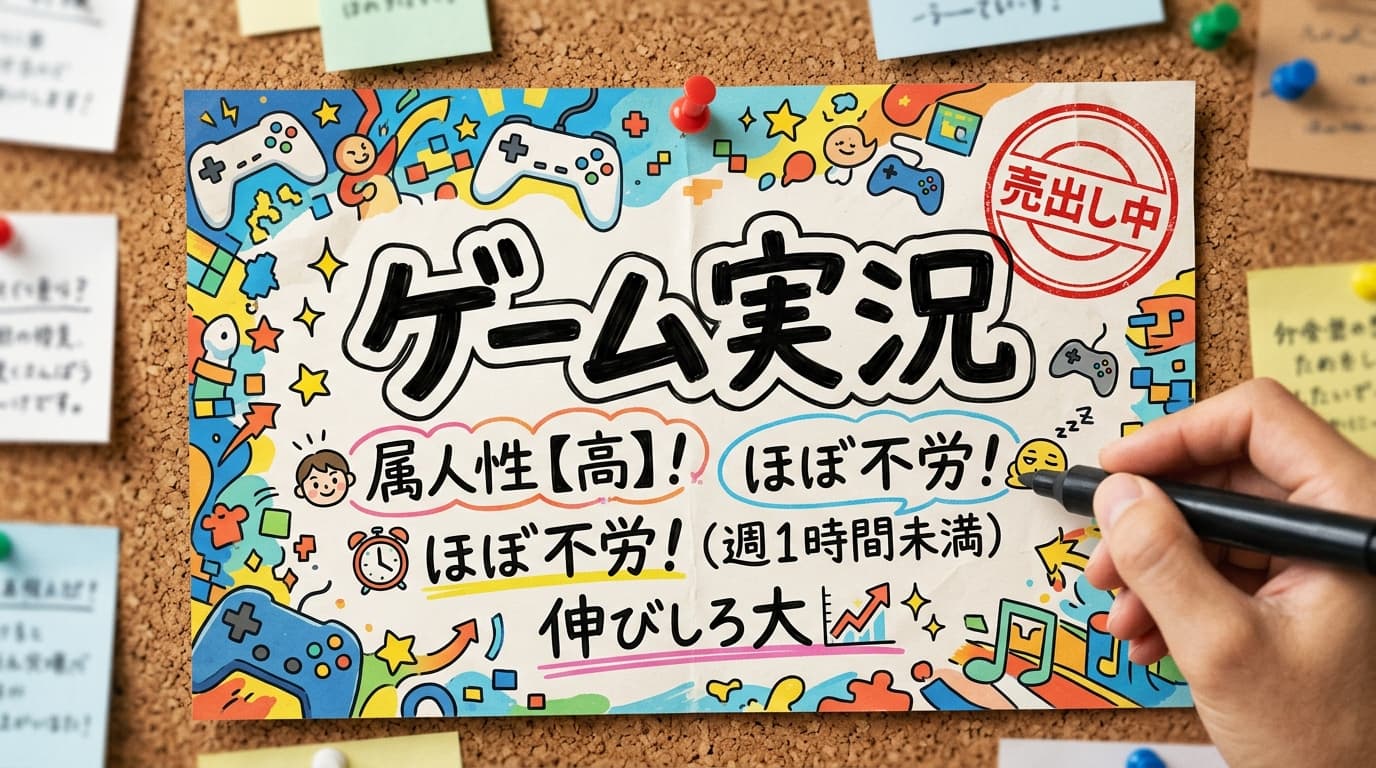 ゲーム・実況のYouTubeチャンネル案件