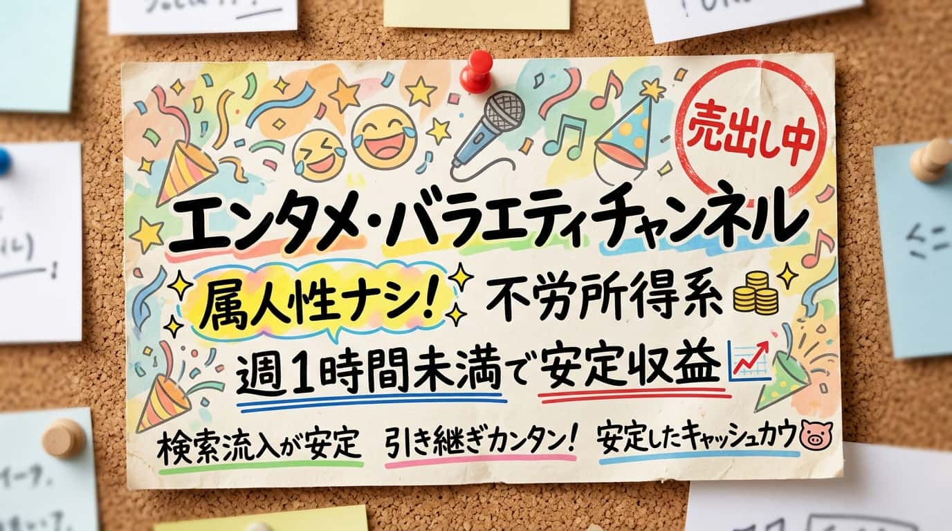 エンタメ・バラエティのYouTubeチャンネル案件