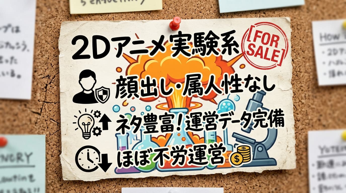 実験的コンテンツのYouTubeチャンネル案件