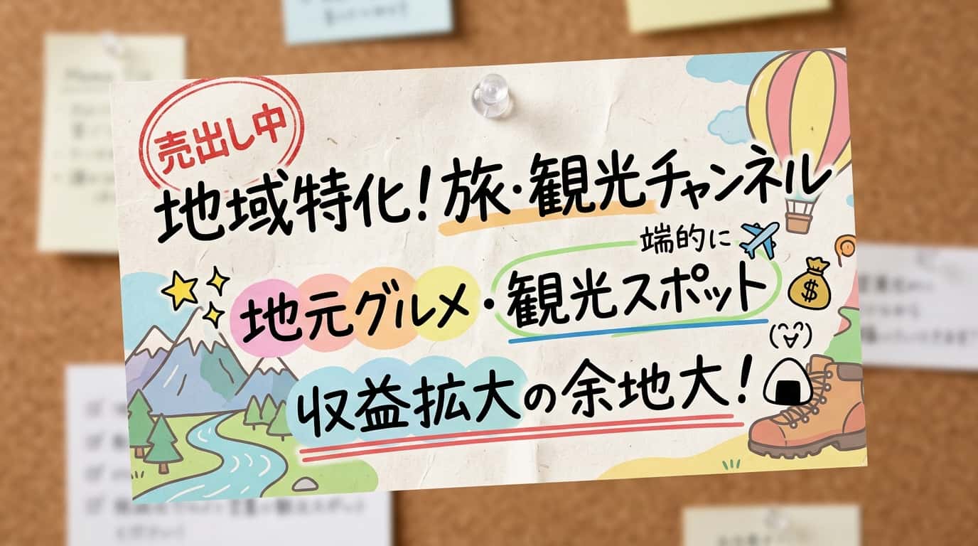 旅行・アウトドアのYouTubeチャンネル案件