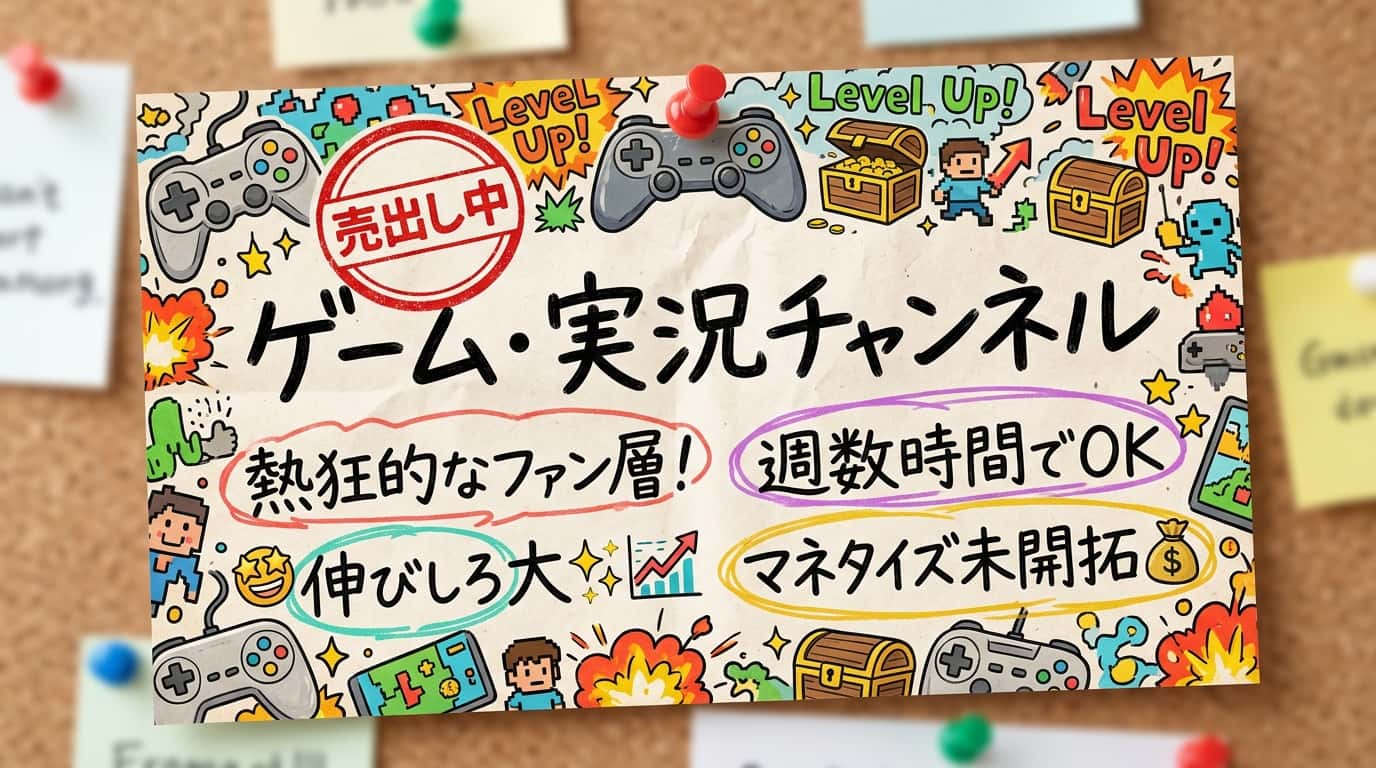 ゲーム・実況のYouTubeチャンネル案件