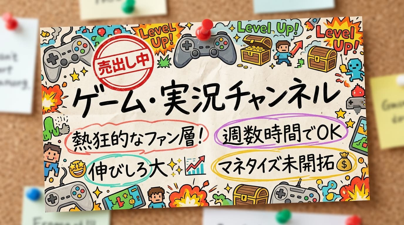 ゲーム・実況のYouTubeチャンネル案件