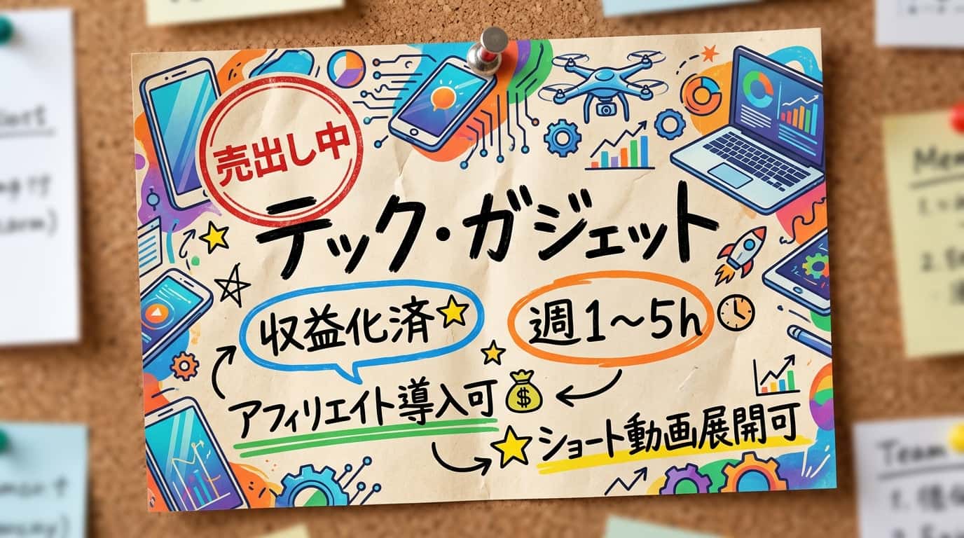 テック・ガジェットのYouTubeチャンネル案件