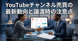 【2026年版】YouTubeチャンネル売買の最新動向と譲渡時の注意点のサムネイル